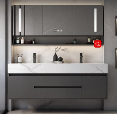 wall drain for vanity