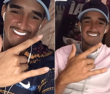 Arthur Sakugawa da Silva, de 23 anos, foi morto a tiros em São Vicente — Foto: Redes sociais