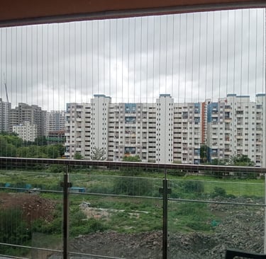 Vertical invisible grill pune 