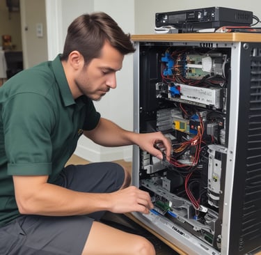 Bright living room with modern inventory