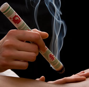 Soins moxibustion