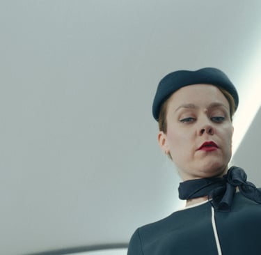 "AirHostess-737", awarded short film, by Thanasis Neofotistos.