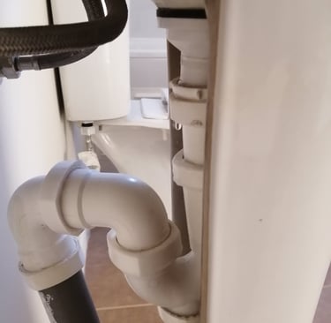 Filtración en desagüe de lavamanos