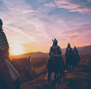 a rider on a horse - SEO analogy