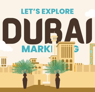Small business owner in Dubai managing online marketing