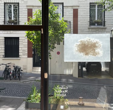 Jule Heinzelmann Nuage diplôme ENSBA Beaux-Arts Paris galerie Maxime Allain