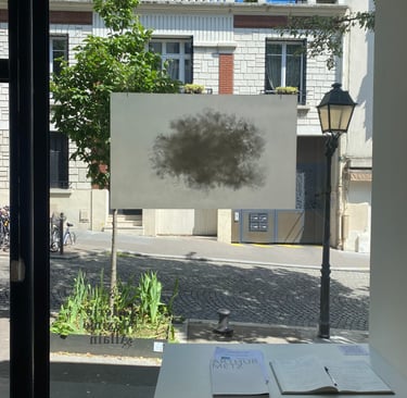Jule Heinzelmann Nuage diplôme ENSBA Beaux-Arts Paris galerie Maxime Allain