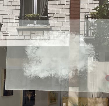 Jule Heinzelmann Nuage diplôme ENSBA Beaux-Arts Paris galerie Maxime Allain