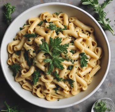 flat lay photography of frying pan beside tomatoes on blue surface