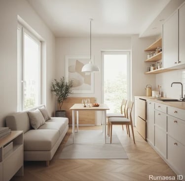 Interior rumah kecil minimalis