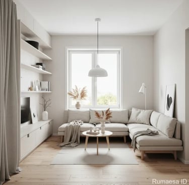 Furnitur custom interior rumah kecil
