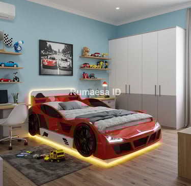 Desain kamar anak laki-laki