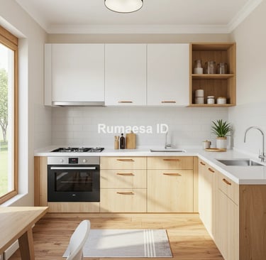 kitchen set Letter L