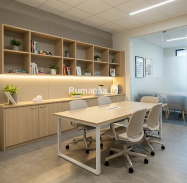ruang meeting minimalis interior kantor