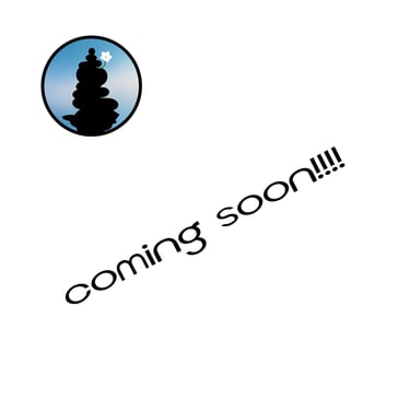 unanomalize podcast brand circle icon of black cairn, white orchid, blue sky & coming soon of guest's photos 1