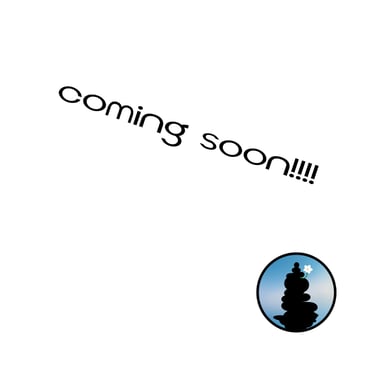 unanomalize podcast brand art circle icon of black cairn, white orchid, blue sky & coming soon with guest's photos 2