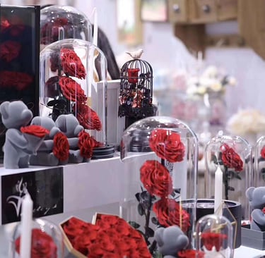 preserved flower gift