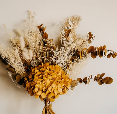 Dried flower and preserved flowers
