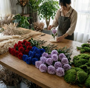 Dried Flowers Materials