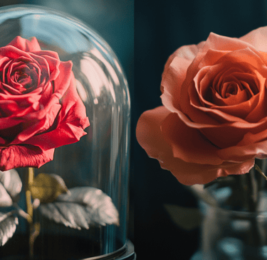 Preserved flowers vs. artificial flowers