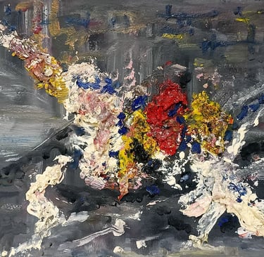 Cuadro Al Amanecer de Miguel Yebra. Colección Sensaciones