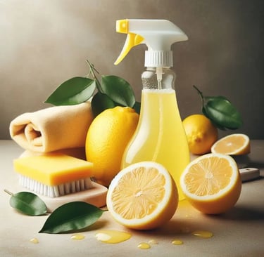Le citron pour le nettoyage