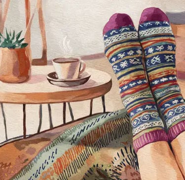 Réchauffer les pied froids