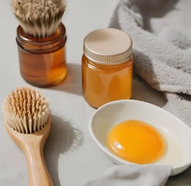 Shampoing aux œufs 