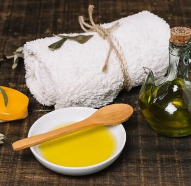 Shampoing à l'huile d'olive et miel 