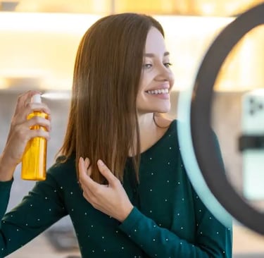 Vinaigre de cidre pour les cheveux