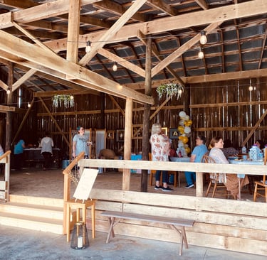 indoor outdoor baby shower venue central Illinois
