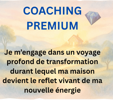 Illusration symbolique de l' offre de coaching premium « Ma maison, mon miroir »
