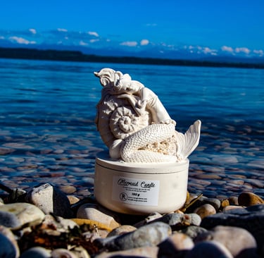 Mermaid Candle by Rangliciene