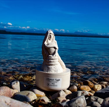 Mermaid Candle by Rangliciene