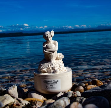 Mermaid Candle by Rangliciene
