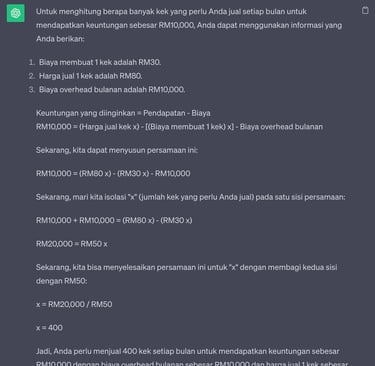 chatGPT untuk pemasaran