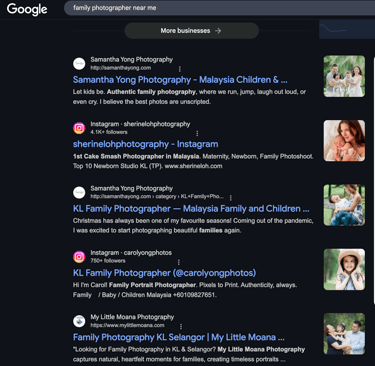 pemasaran fotographer