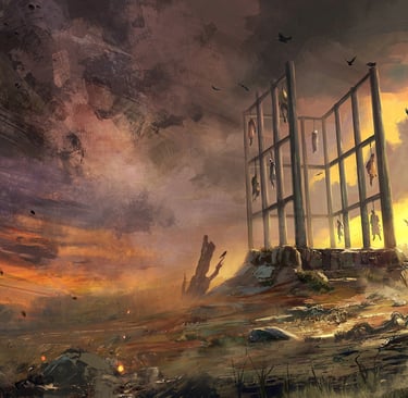 Héros et Parjures - Le Thrène des vades - Vanessa Ettorre - fourche patibulaire - Bastien Boulai