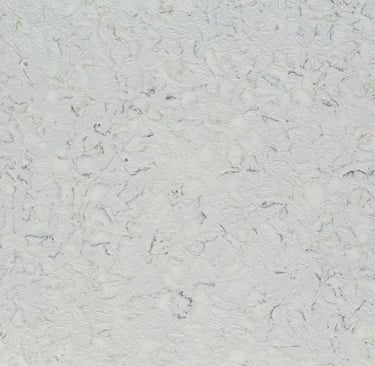 plancha, superficie o cubierta de cuarzo blanco traslúcido
