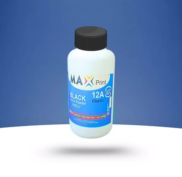 max print black toner powder