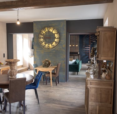 pièce commune à la ferme de la cour