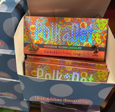 polkadot mushroom chocolate bars where to buy in Australia