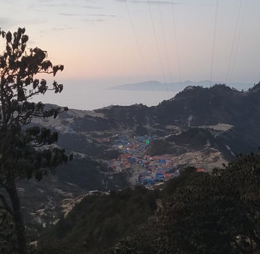 hiking, trekking, nepal, himalayas, sailung, kalinchowk, temple, shailung, kathmandu, nature