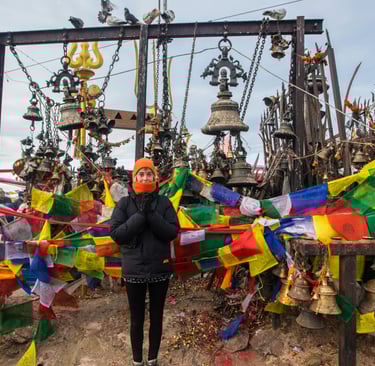 hiking, trekking, nepal, himalayas, sailung, kalinchowk, temple, shailung, kathmandu, nature