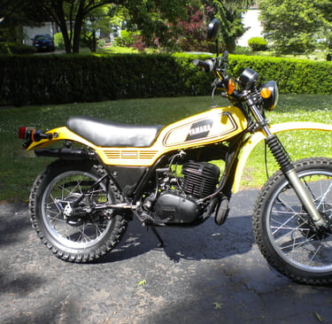 1978 Yamaha DT400 Enduro Motorcycle Insurance