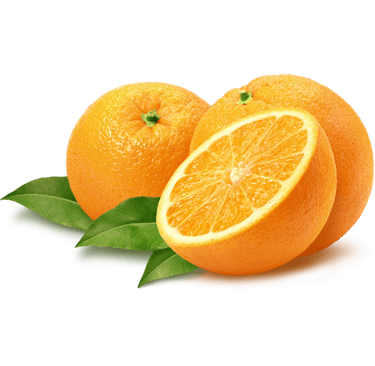 Duas laranjas sobre uma mesa, simbolizando frutos essenciais e abundância.