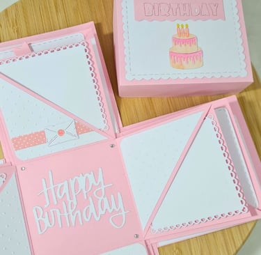 Birthday Explosion Box Ideas