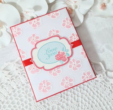 how to use clear stamps and heat embossing