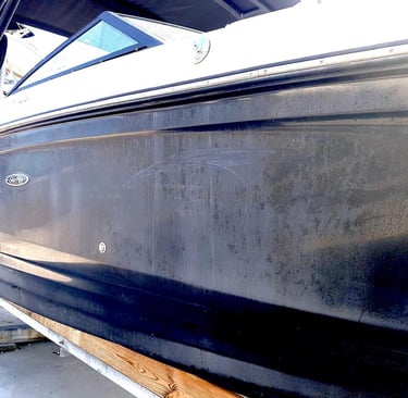 Boat hull cleaning and restoration Sarasota, Florida