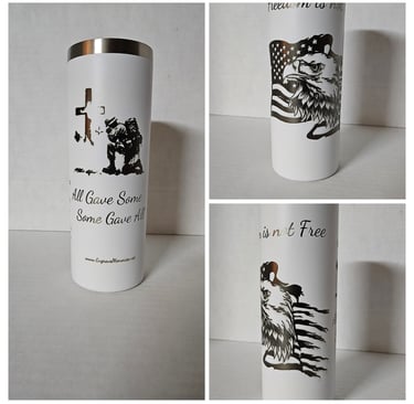 Custom engraving of all gave some. some gave all. freedom is not free